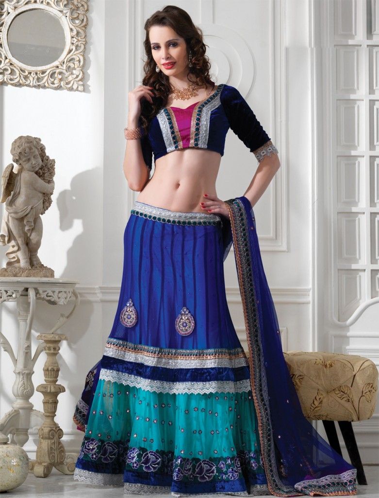 Ghagra- Choli - Nihal Fashions