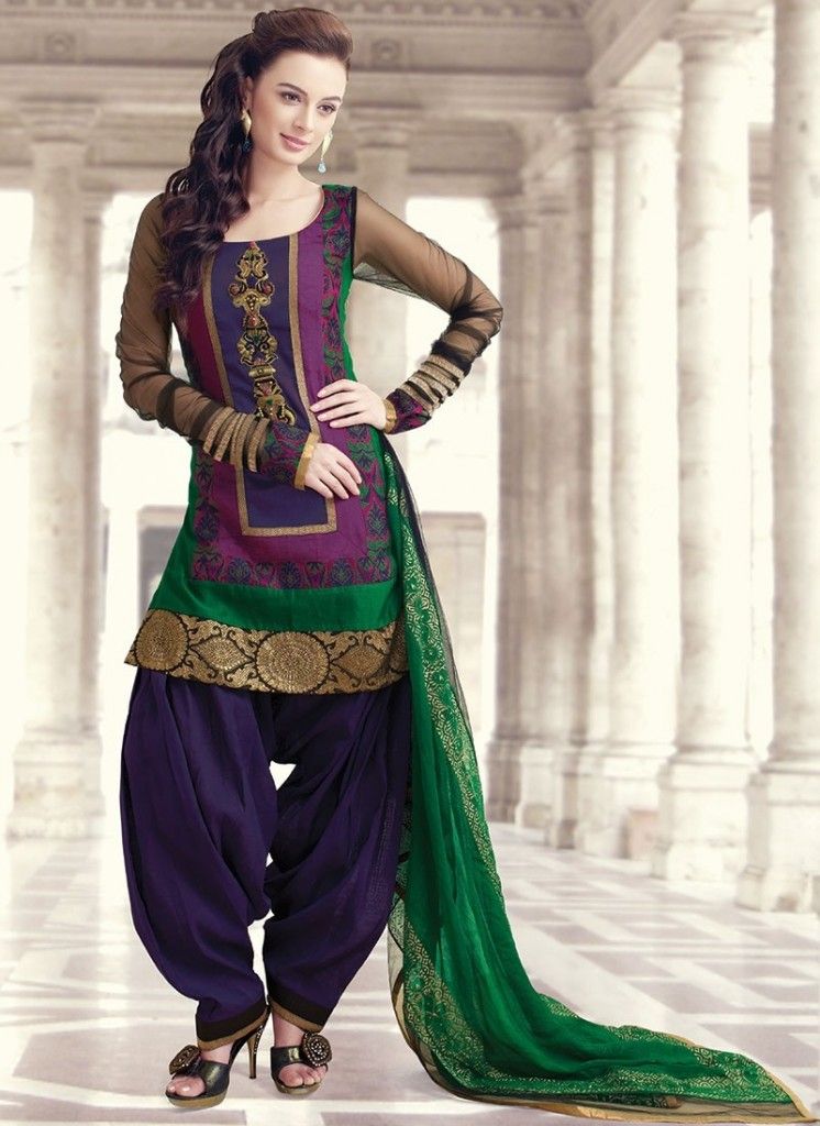 Patiala suits Salwar Kameez - Nihal Fashions