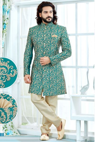 Rama Art Silk Sherwani (NMK-4130)