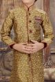 Antique Jaquard Kids Kurta Pajama (NKK-605)