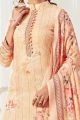 Beige Cotton Salwar Suit (NWS-5811)