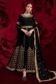 Black Georgette Salwar Suit (NWS-6180)