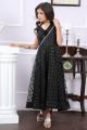 Black Net Girls Gown (NFG-189)