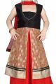 Black Net Girls Lehenga Choli (NFG-123)