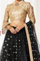 Black Net Lehenga Choli (NWG-750)