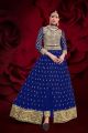 Blue Georgette Salwar Suit (NWS-6084)