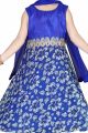 Blue Net Girls Salwar Kameez (NFG-110)