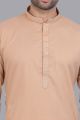 Brown Art Silk Mens Kurta Pajama (NMK-7511)