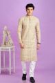 Brown Cotton Kurta Pajama for Men (NMK-7556)