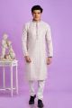 Brown Cotton Mens Kurta Pajama (NMK-7554)