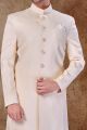 Cream Imported Mens Indo Western (NMK-6762)