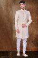 Cream Imported Mens Indo Western (NMK-6762)