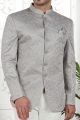 Embroidered Grey Art Silk Indo Western (NMK-7210)