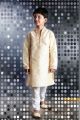 Gold Art Dupion Boys Kurta Pajama (NKK-244)