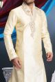 Gold Art Dupion Kurta Pajama for Men (NMK-1582)