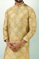 Green Art Silk Kurta Pajama (NMK-5832)