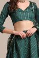 Green Georgette Lehenga Choli (NWG-1104)