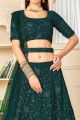 Green Georgette Lehenga Choli (NWG-804)