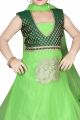 Green Net Girls Salwar Kameez (NFG-103)