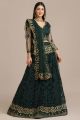 Green Net Lehenga Choli (NWG-1205)