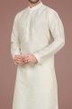 Lemon Art Silk Kurta Pajama (NMK-5138)