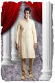 Light Gold Art Dupion Kurta Pajama (NMK-1354)