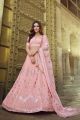 Light Pink Georgette Lehenga Choli (NWG-787)