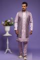 Light Purple Art Silk Indo Western (NMK-7079)