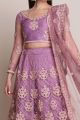 Light Purple Net Lehenga Choli (NWG-1165)