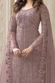 Light Purple Net Salwar Suit (NWS-6695)