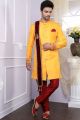 Mango Banglori Silk Indo Western Kurta (NMK-4088)