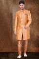 Mango Jaquard Mens Sherwani (NMK-6770)