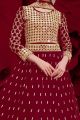 Maroon Georgette Salwar Suit (NWS-6085)