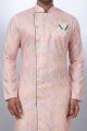 Multicoloured Cotton Printed Mens Indo Western (NMK-6933)