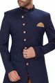 Navy Blue Imported Indo Western (NMK-4969)