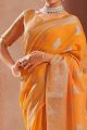 Orange Modal Silk Saree (NWSA-5805)