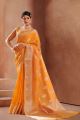 Orange Modal Silk Saree (NWSA-5805)