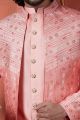 Pink Art Silk Indo Western for Men (NMK-7727)