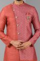 Pink Art Silk Indo Western (NMK-5817)