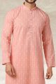 Pink Cotton Kurta Pajama (NMK-5653)