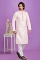 Pink Cotton Kurta Pajama (NMK-7550)