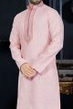 Pink Cotton Silk Kurta Pajama (NMK-3405)