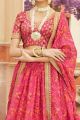 Pink Organza Lehenga Choli (NWG-1380)