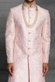 Pink Silk Designer Sherwani (NMK-5416 )