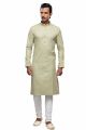 Pista Green Art Silk Kurta Pajama (NMK-7489)