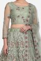 Pista Green Net Womens Lehenga Choli (NWG-1132)