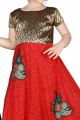 Red Net Girls Salwar Kameez (NFG-114)