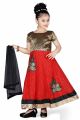 Red Net Girls Salwar Kameez (NFG-114)