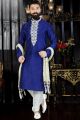 Royal Blue Art Dupion Kurta(NMK-3378)