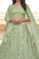 Sea Green Georgette Lehenga Choli (NWG-786)